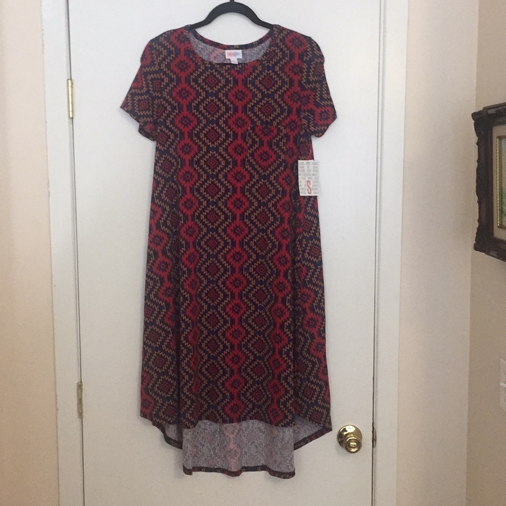 S‎ LuLaRoe Carly Dress BB11 876